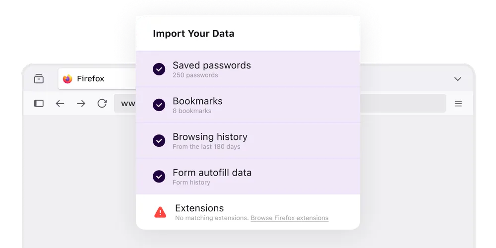 Firefox uygulama görseli